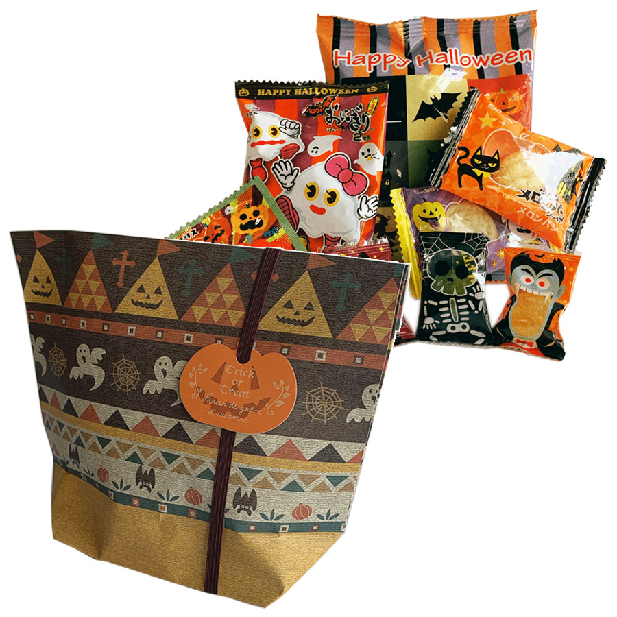ハロウィンペーパーバッグ